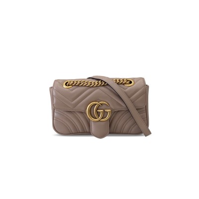 GUCCI GG MARMONT SMALL SHOULDER BAG 446744 (22*13*6cm)